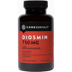 NGL Pure Diosmin 750 Mg - Citrus Bioflavonoids for Blood Circulation, Leg Veins Health, Purity Guarantee 90 Capsules