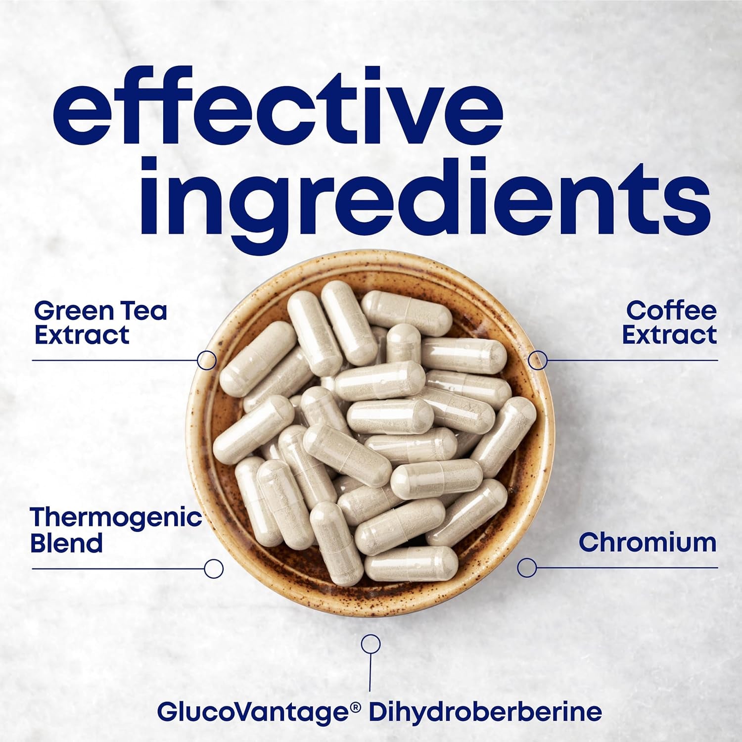 Her Own Boost, Helps Boost Energy, Supports Metabolism, Proprietary Thermogenic Blend, Green Tea Leaf Extract, Gluten and Soy Free, Vegan, 60 Capsules, 30 Servings, Small, Multi