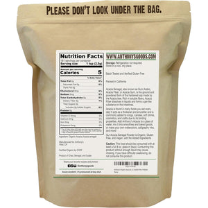 Anthony'S Organic Acacia Senegal Powder, 1 Lb, Batch Tested Gluten Free, Non GMO, Soluble Fiber, Prebiotic