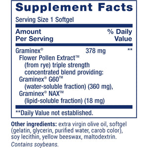 Life Extension Triple Strength Prostapollen™, Prostate Health, Prostate Function, Flower Pollen Extract, Gluten Free, 30 Softgels