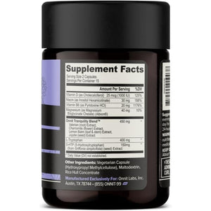 ONNIT New Mood Daily Stress Support Capsules, IGEN™ Non-Gmo Tested, Sleep and Mood Support Supplement for Men and Women, Daily Stress Management Capsules, 30 Count