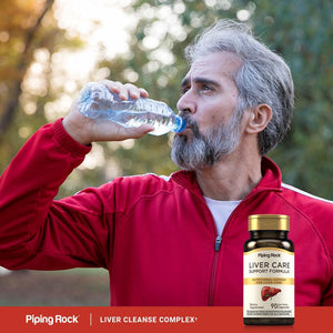 Piping Rock Liver Cleanse Complex | 90 Capsules | Liver Care Support Formula | Non-Gmo, Gluten Free Supplement
